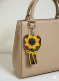 Sunflower bouquet keychain